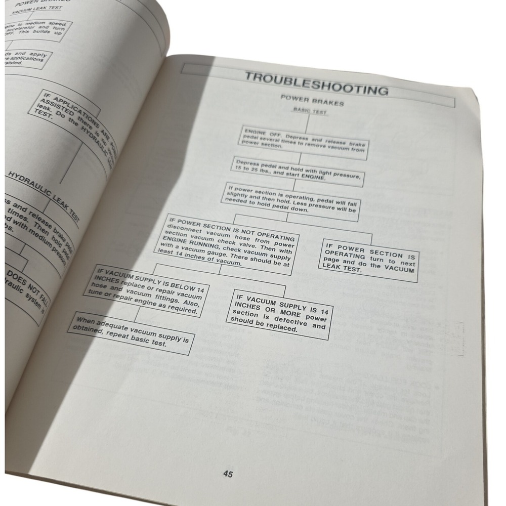 Chrysler Brake Systems Student Reference Book Training Program Development - Picture 3 of 5